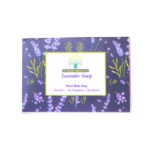 Intrigue Organics Lavender Soap (100gm) for All Skin Types | No SLS, Paraben & Sulphate
