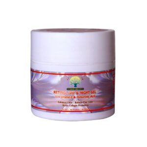 Intrigue Organics Retinol Day & Night Gel with Vitamin E and Hyaluronic Acid (100gm)