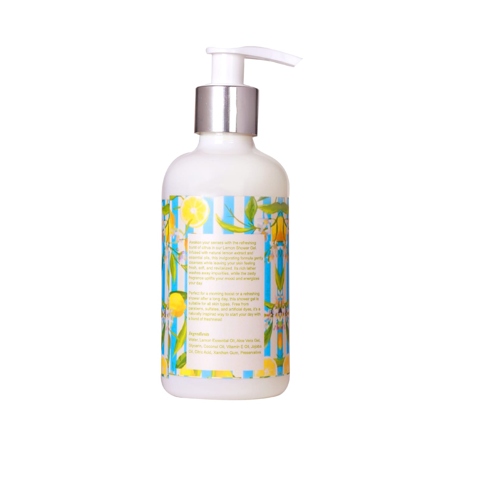 Intrigue Organics Lemon Shower Gel - Uplift, Energize & Refresh | No Sulphate | No Paraben | No Silicones | (200g) - Image 4
