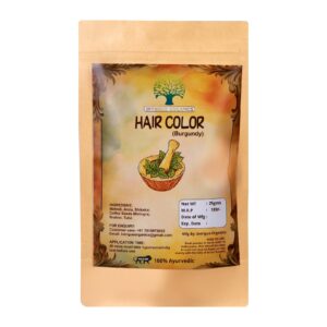 Intrigue Organics Burgundy Hair Color (25gms)